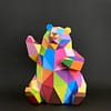 Color Block Bear-Cover
