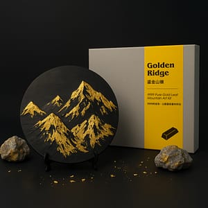 商品圖.金箔畫-山脈