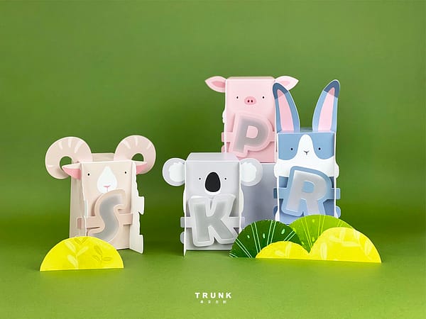 動物造型字母燈-情境3