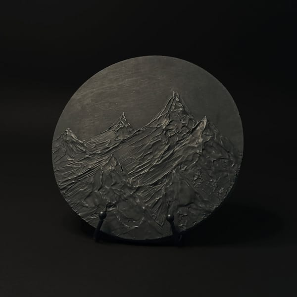 商品圖.金箔畫-山脈1