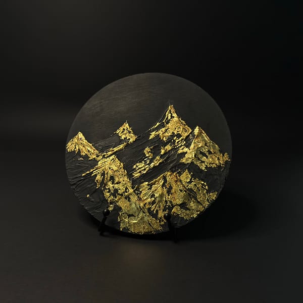 商品圖.金箔畫-山脈3