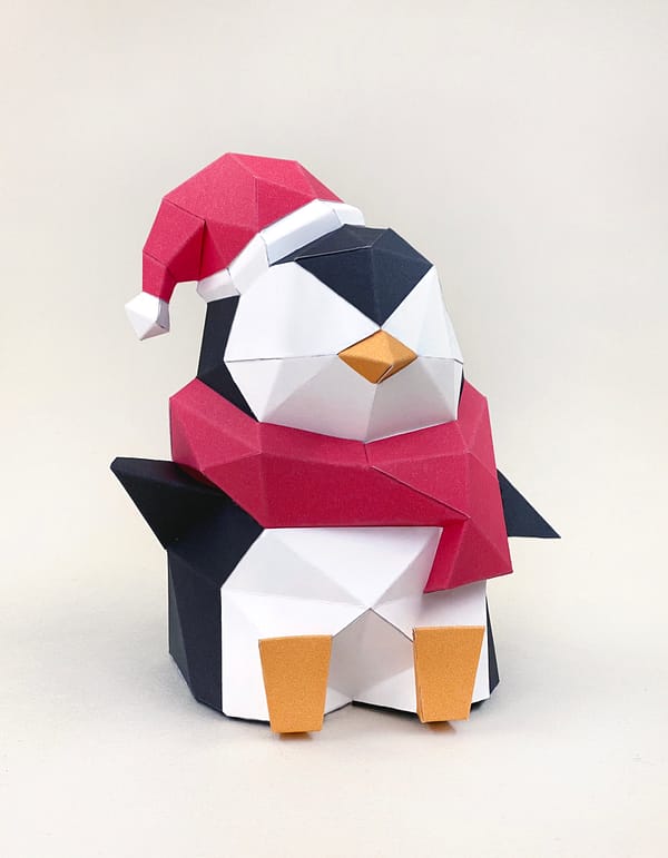 Christmas penguin