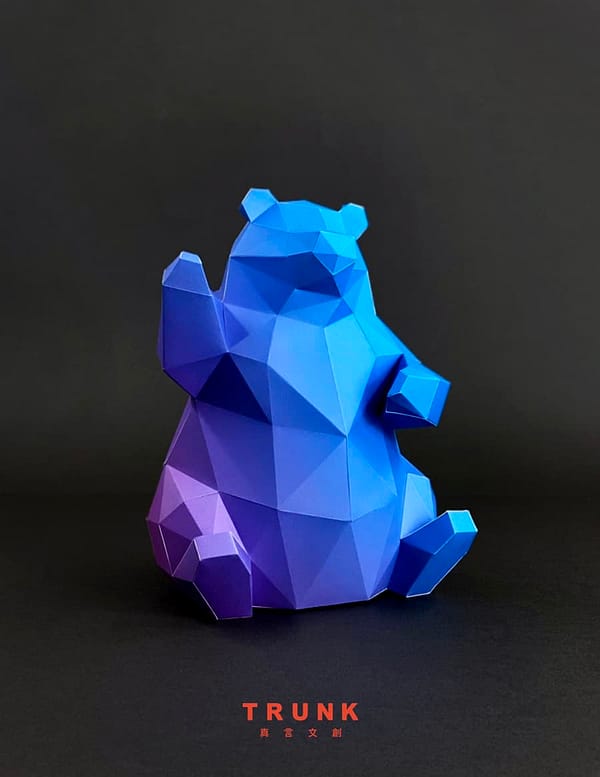 漸層小熊-藍紫-產品照