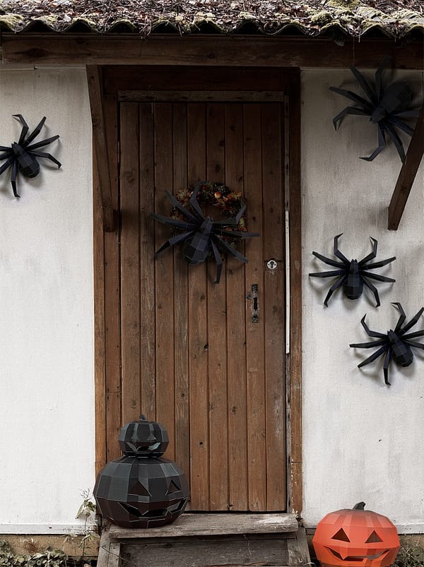 Paper Model. Dark Series